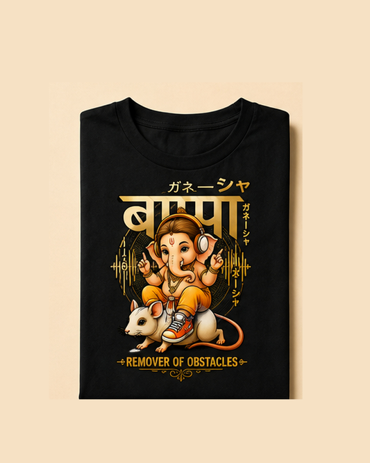 Youth Ganesha Remover of Obstacles Graphic T-Shirt Unisex Classic Crew T-Shirt